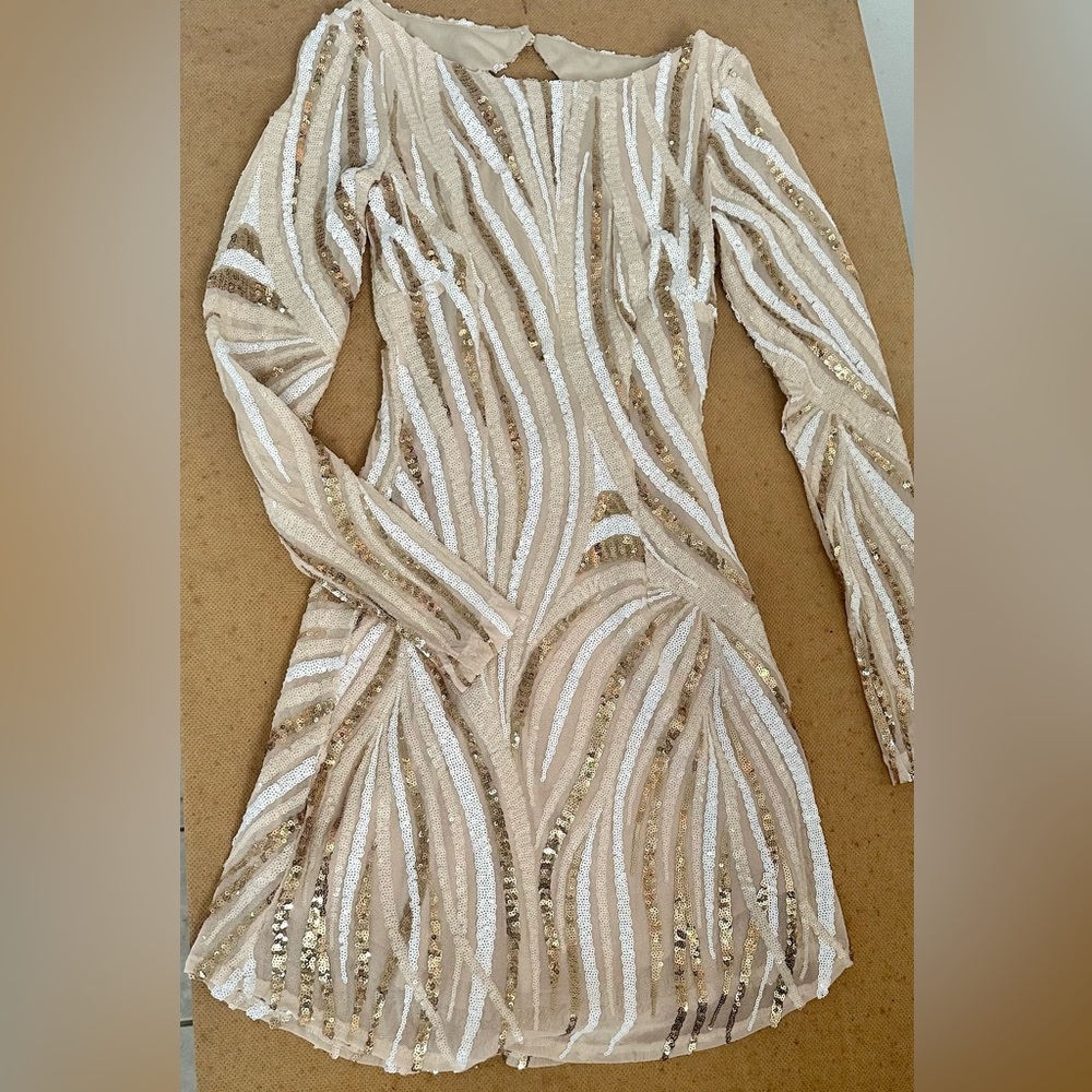 Classy Sexy Cocktail Dress that sparkles with every move!